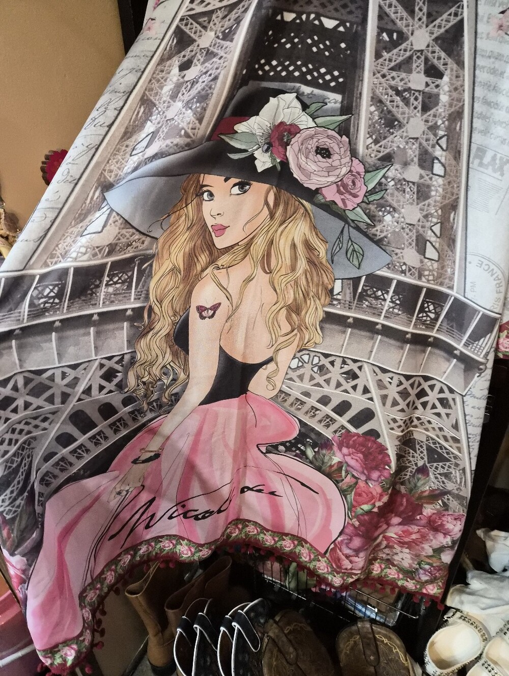 Nicole Lee Vivian Dreams Print Size OS Boho Resortwear - Picture 4 of 10